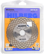 Диск алмазный отрезной 125*22,23 Hilberg Master Сeramic HM522