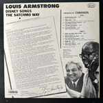 Louis Armstrong ‎– Disney Songs The Satchmo Way (Япония 1986г.)