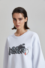 Свитшот Алфавит (белый)