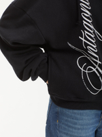 Женская Толстовка Rogue Heart Black Gun Graphic Oversized Zip Up