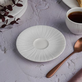 Блюдце d=11,9 cм, к чашке (арт.81222584), серия "White Moon", P.L. - Proff Cuisine