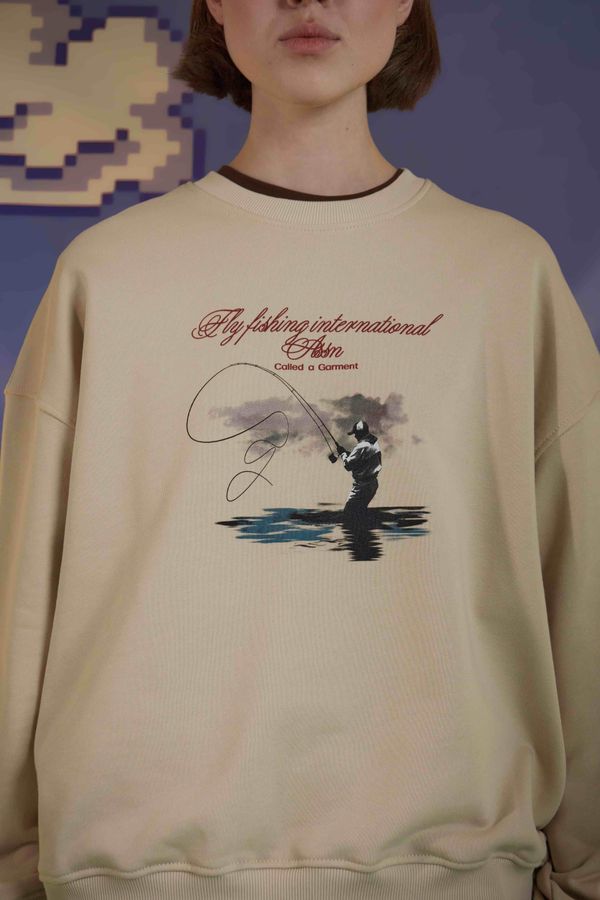 Толстовка Fly Fishing Beige - фото 4