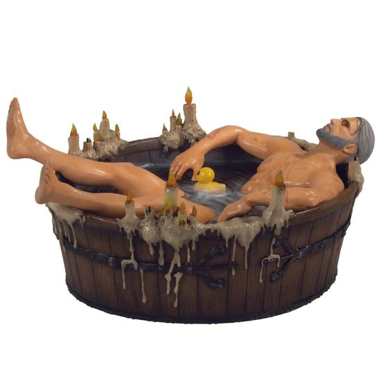 Фигурка The Witcher 3 Wild Hunt Geralt in the Bath tte 761568003505 по мотивам игры "Ведьмак 3: Дикая Охота".
