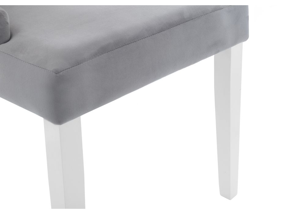 Стул Elegance white / grey