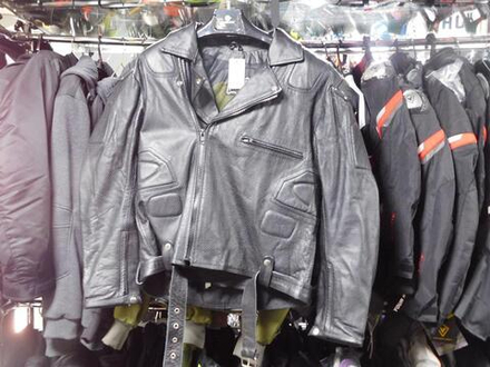 мотокуртка кожаная Battle Riders перфорированая XL