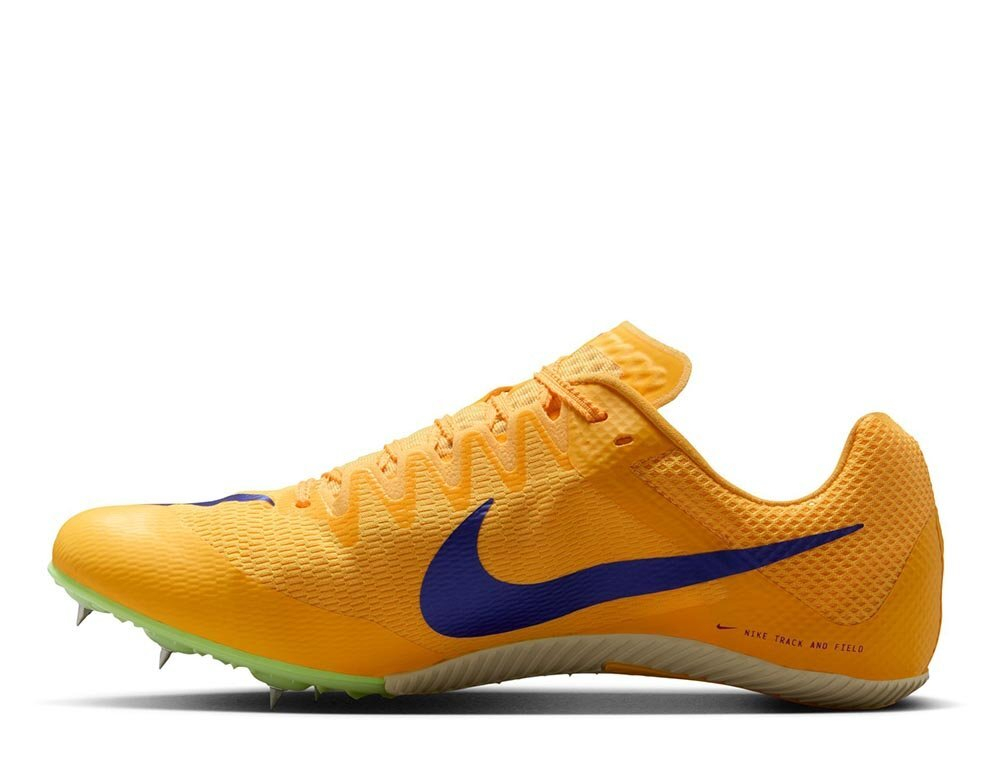 Кроссовки для бега мужские Nike Zoom Rival Sprint в жёлто-синем цвете