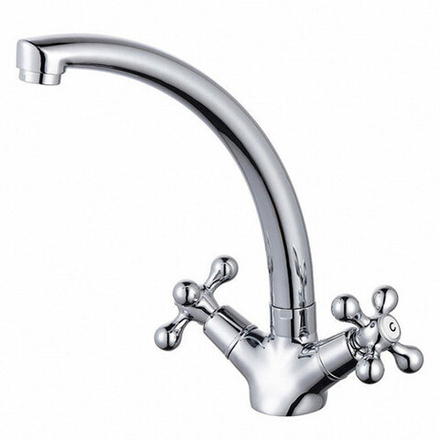 Cмеситель для раковины и умывальника из латуни Hansen H45050 Хром