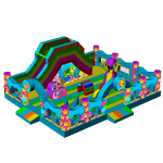 Коммерческий надувной батут "Золотая рыбка" 10*8*3,8 м.