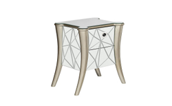 KFC662 Тумба зеркальная, 2 ящика  59*42*58см