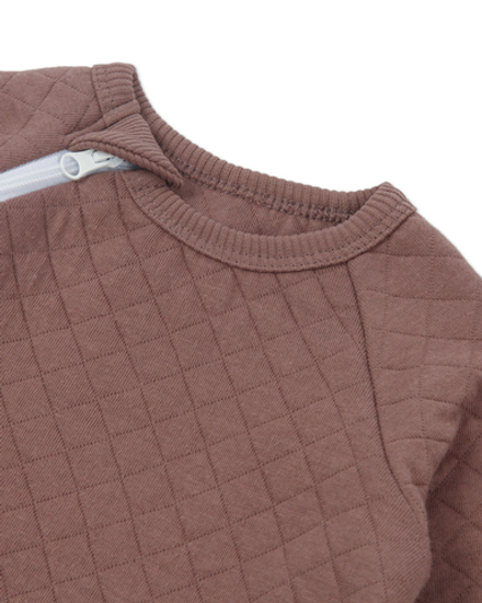 Утеплённый комбинезон-трансформер RinaAmari  Шоколад