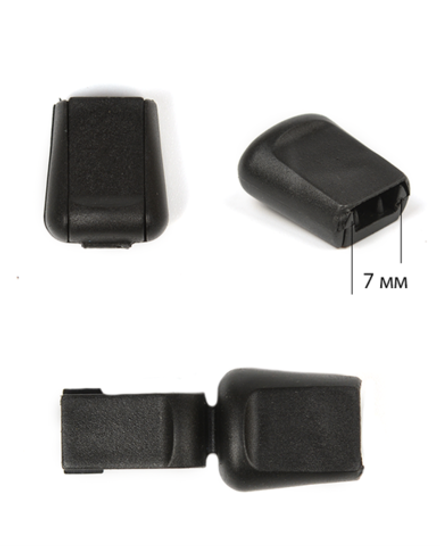 Наконечник на шнур пластик