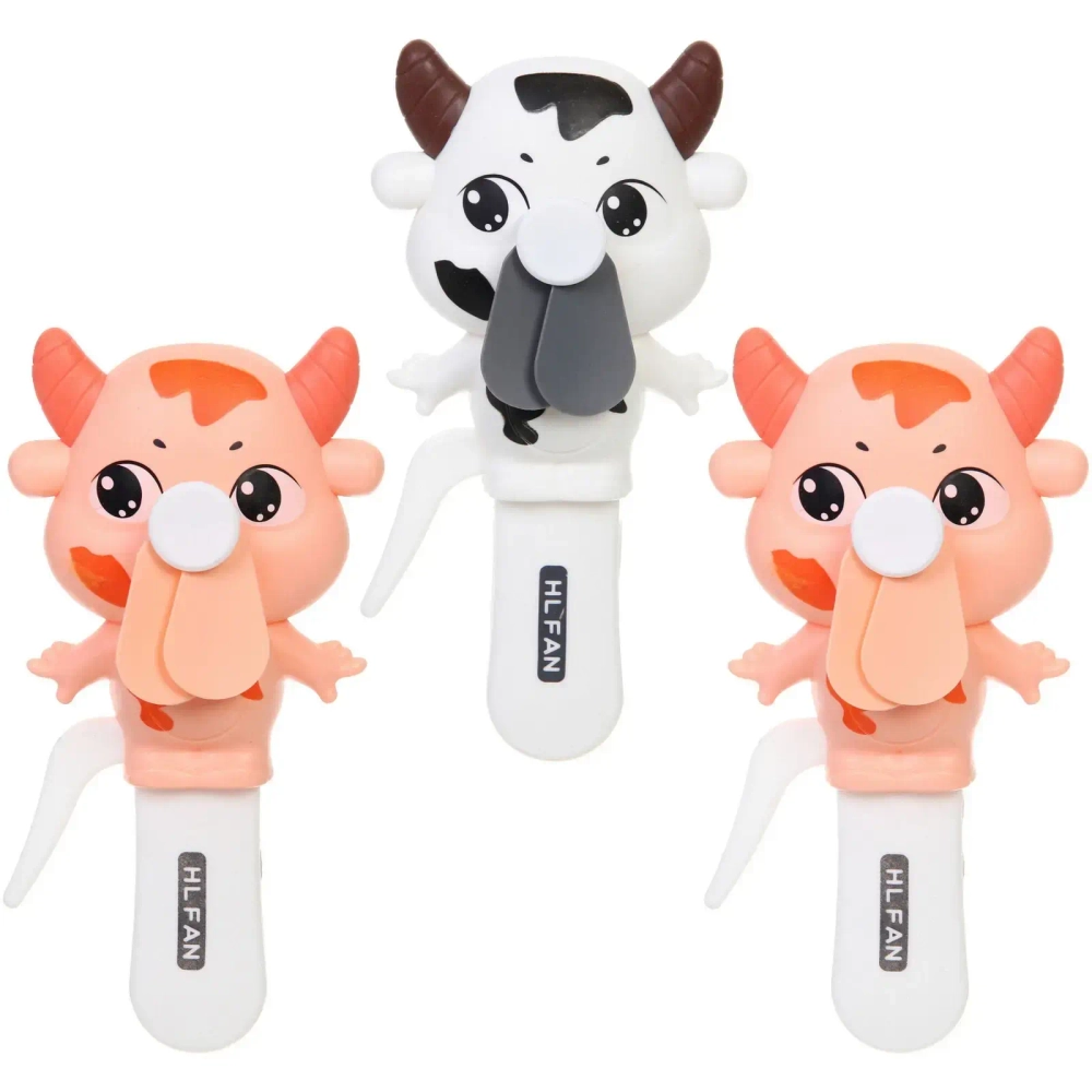 Вентилятор «Коровка» 16 см, микс