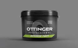 Краска дисперсионная акриловая OTTINGER Interior Matt интер. белая 2.5л