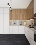 LVT-плитка VINILAM 91910 Неаполитанский Черный (4,513м2) клеевой