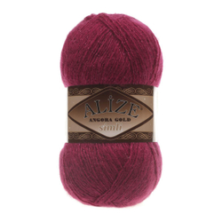 Пряжа Angora Gold Simli, 100 г, 500м, 20%шерcть,75%акрил,5% металлик (цена за 1 шт)