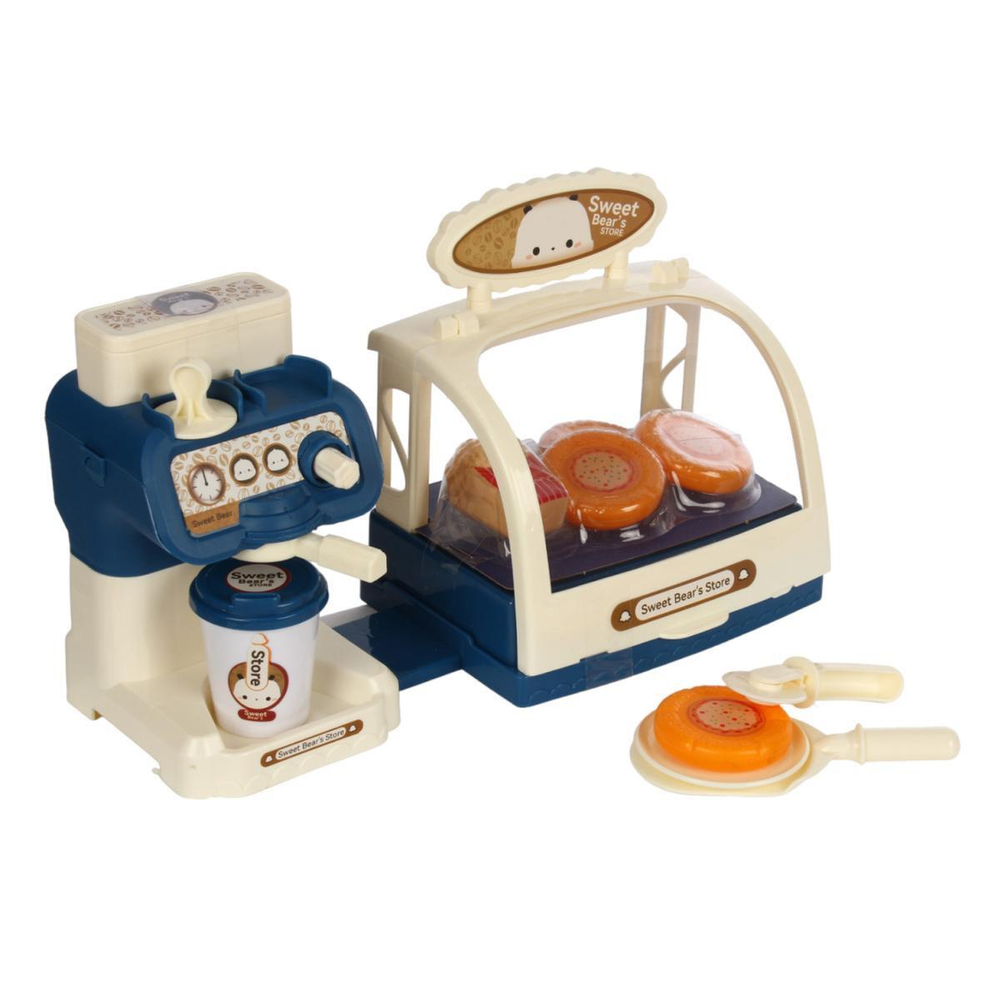 Набор кафе с кофемашиной, коробка HY744-E