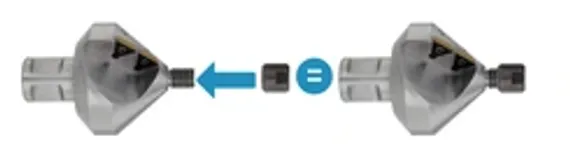 Кольцо переходное для пильных дисков Karnasch Ø16/12,7 мм, толщина 1,6 мм, арт. 11.1630.005