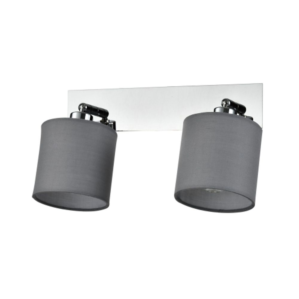 Светильник настенно-потолочный спот Rivoli Perlita 7058-702 2 x E14 40 Вт поворотный с выключателем | Rivoli