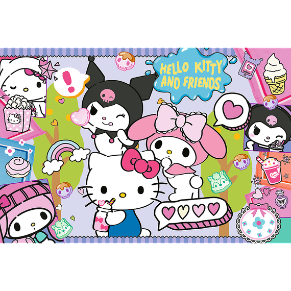 Puzzles - &quot;300&quot; - Crazy trio / Hello Kitty