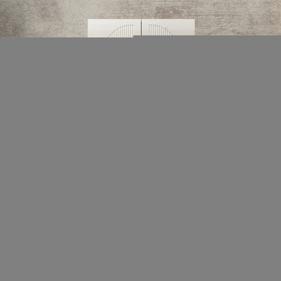 Шкаф Агератум МДФ двухсекционный Лайн флай (0,27) А10029 матовая - Орех Экко 9459  100*50*220