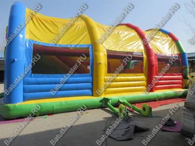 Коммерческий надувной батут "Радуга 2" 13*6*6 м