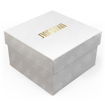 Футляр картонный, серия "Вальс", 80х80х50 мм