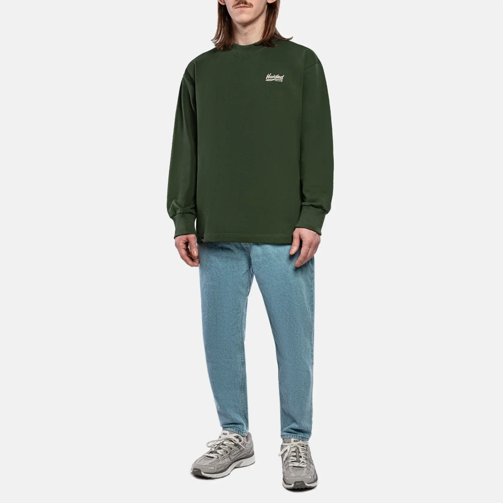 Лонгслив Haided Garden RLXD FIRM LS TEE, Оливковый