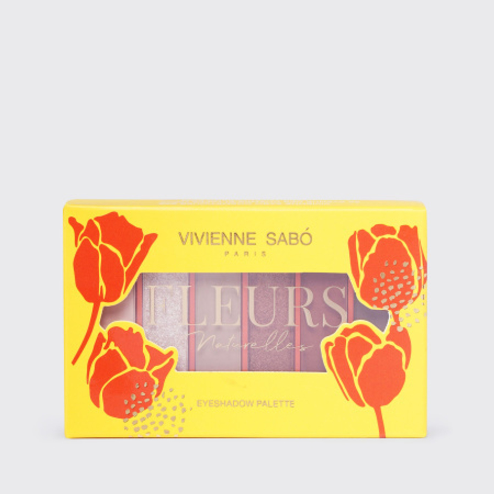 Vivienne Sabo Fleurs Naturelles 02 Палетка для теней