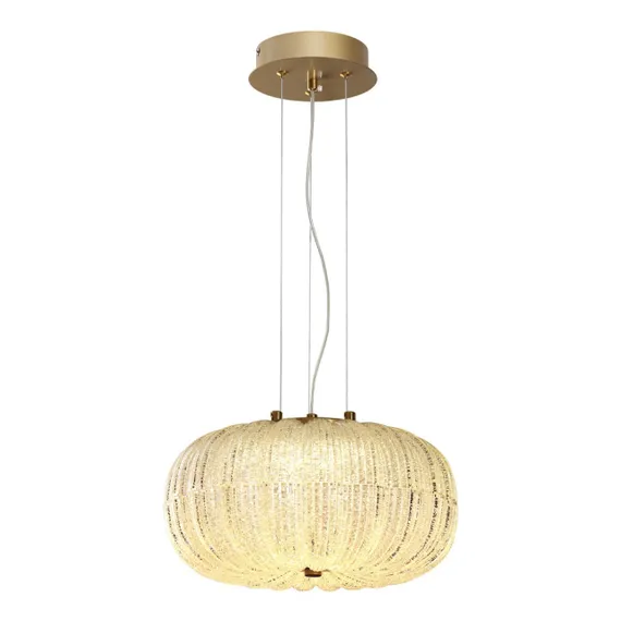 7720/24L PIKO LED SN 028 Светильник металл/стекло/прозрачный/золотой LED 24Вт 3000-6500K D300 IP20 пульт ДУ ANGELO