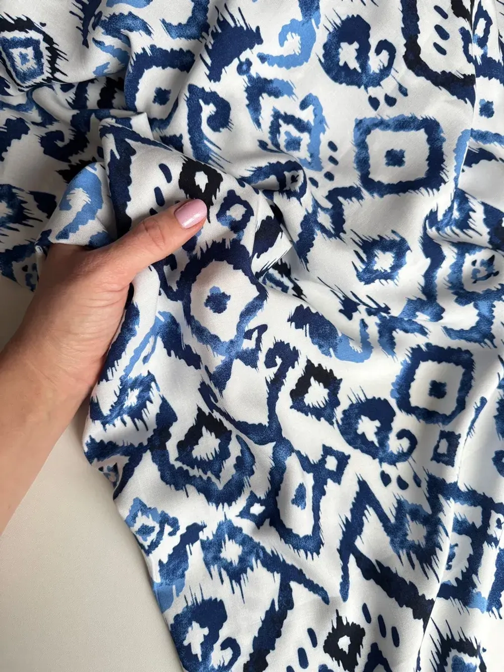 Ткань для шитья 2,5 м штапель вискоза принт