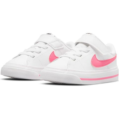детские Кроссовки теннисные Nike Court Legacy (TDV) Jr - white/hyper pink