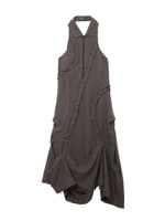 Платье Ruffle Linen Maxi