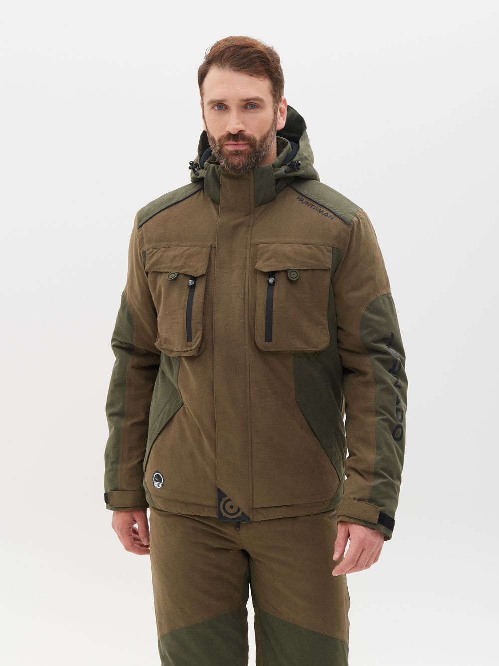 Костюм демисезонный Торнадо -15 ткань Исландия цвет Хаки