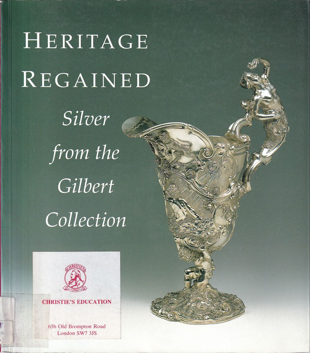 Наследие восстановлено. Серебро из коллекции Гилберта