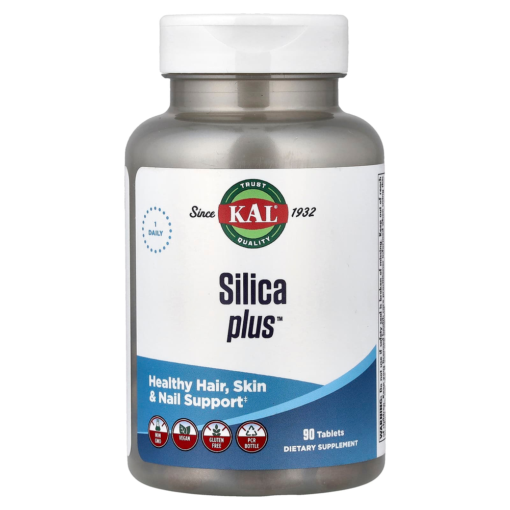 KAL, Silica Plus™, 90 таблеток