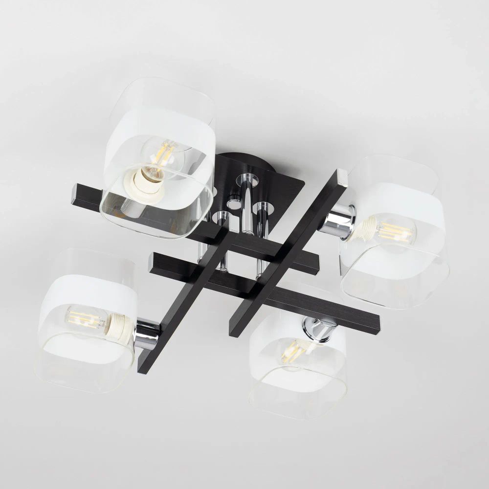 Citilux Вирта CL139242 Люстра потолочная Чёрная