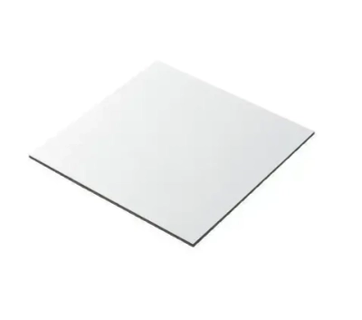 Подложка квадратная 260х260/3мм (дерево-Хдф/белая)