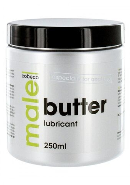 Анальный лубрикант MALE Cobeco Butter Lubricant - 250 мл.