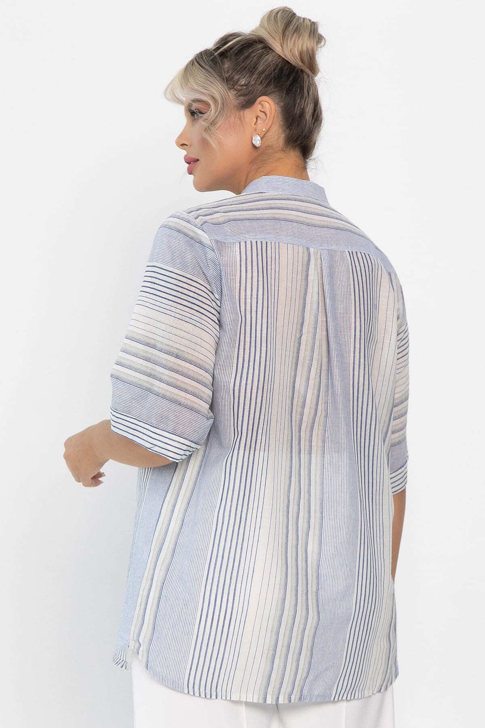 Блуза Июль (голубая) Б13876-24М LT Collection