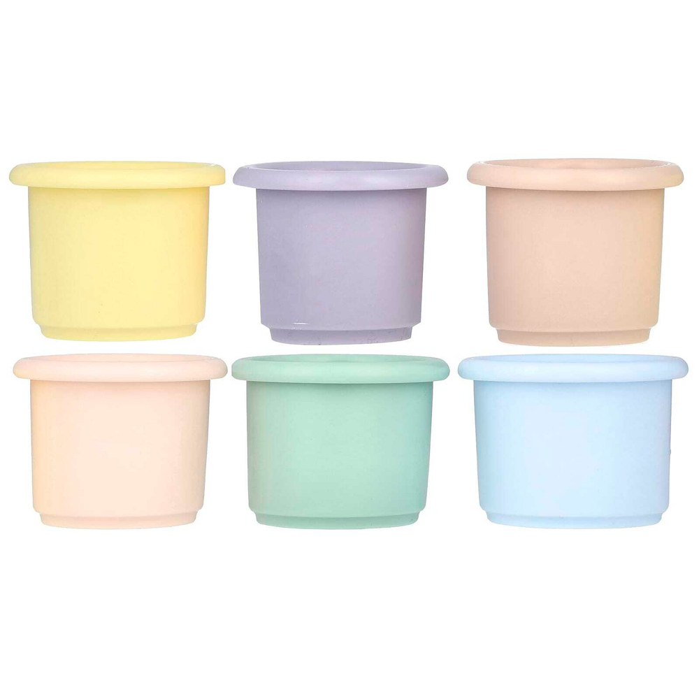 Green Sprouts, Sprout Ware®, стаканы, от 6 месяцев, разноцветные, 6 стаканов