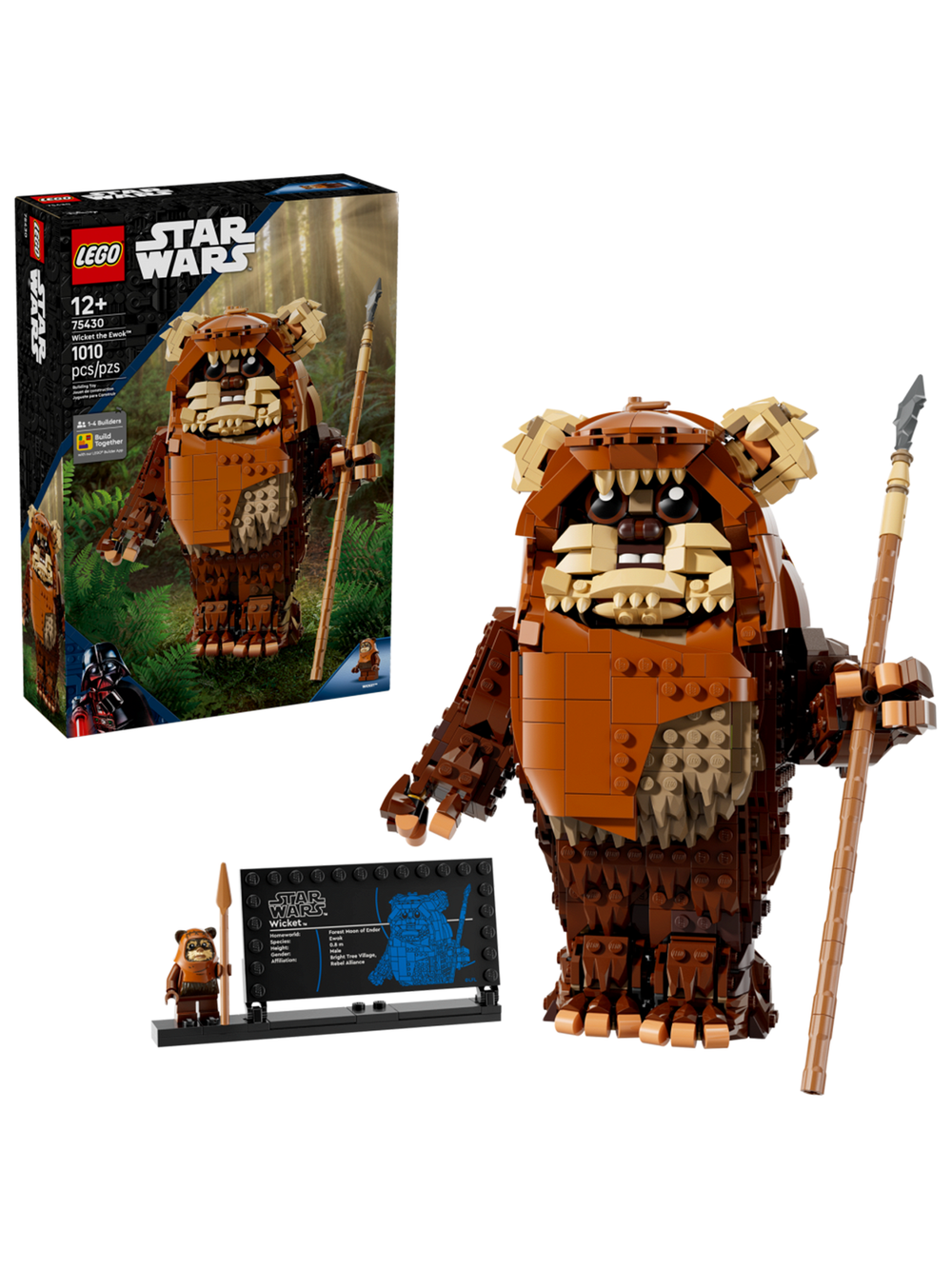 Конструктор LEGO Star Wars 75430 лего Эвок Викет — мини-фигурка, 6+