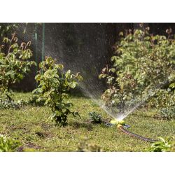Дождеватель для полива GF GF80005670 круговой и секторный с турбиной для огорода 4 JET LIFT | GF