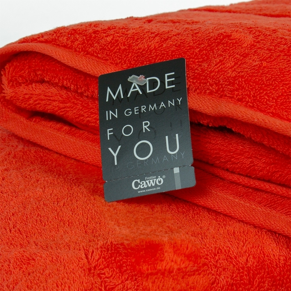 Полотенце 50x100 Cawo Noblesse 1002 красное