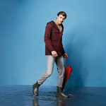Сапоги Crocs Wellie Rain Boot Черные Мужские