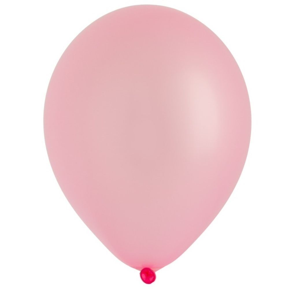 Воздушные шары Весёлая Затея, металлик розовый, 25 шт. размер 12&quot; #1102-1543