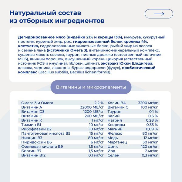 Сухой корм Jarvi для стерилизованных кошек и кастрированных котов, кролик