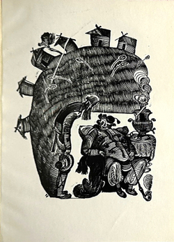 Русские народные сказки. Барин и мужик, под. ред. Ю.М. Соколова. М.;Л., Academia, 1932г. Суперобложк