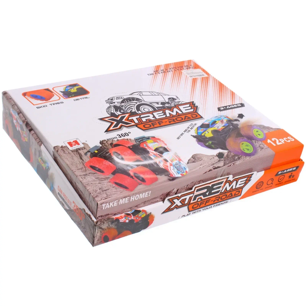 Машина инерционная «Суперскорость», 10*9*7 см, вращающаяся 360°, в шоу-боксе, микс