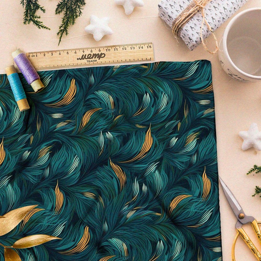 Ткань Барби живописный мир