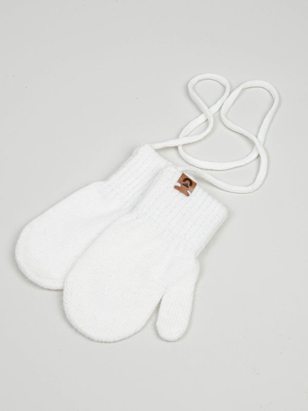 Варежки вязаные из ангоры 